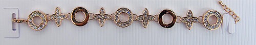 11-705 X's and O's Bracelet - $6.00/$7.00/$7.50