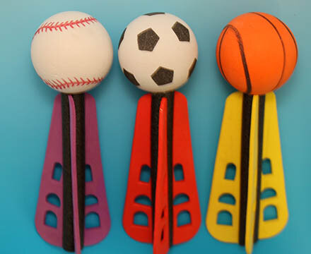 2-506 Flying Sports Balls - $1.00/$1.00/$1.25