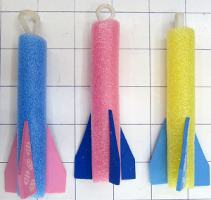 1-504 Foam Rocket - $.50/$.50/$.504