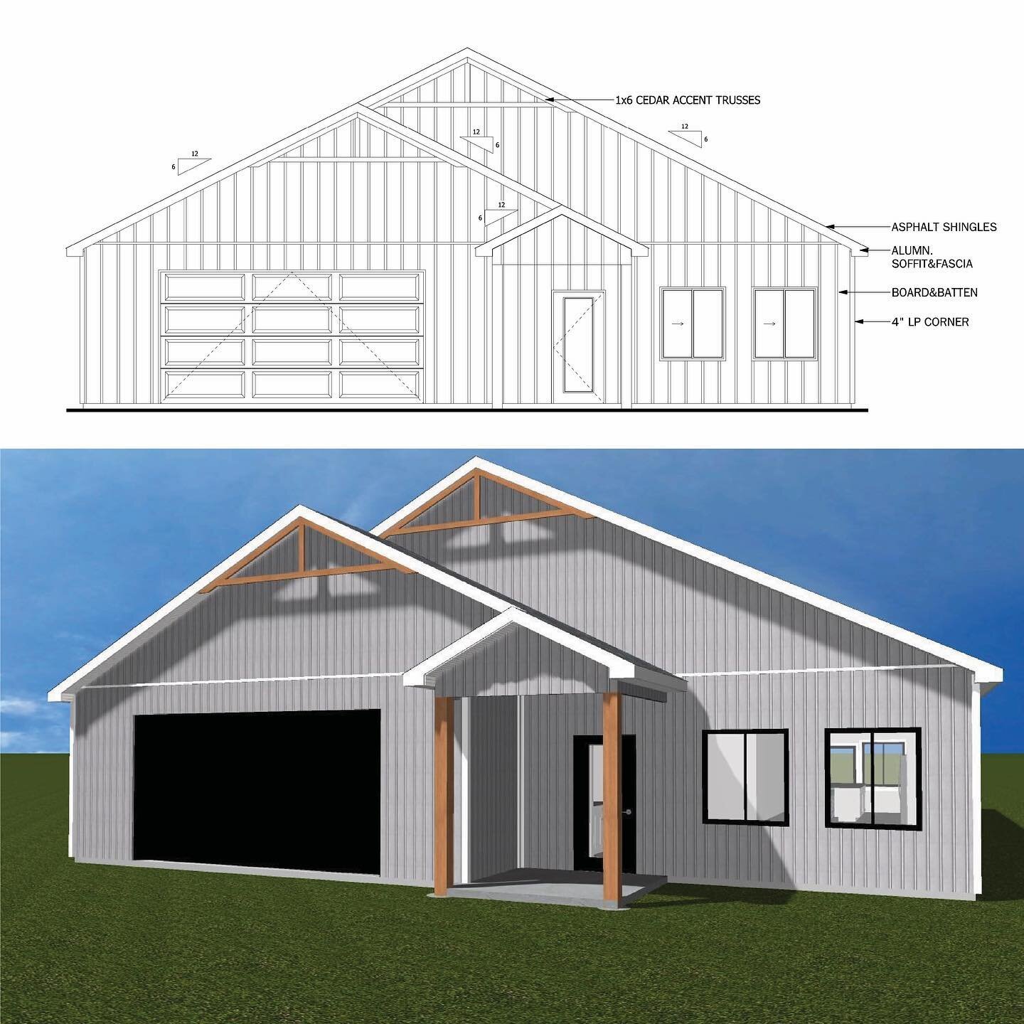BIG things happening! We booked our first build and should be breaking ground within the next month or so! 

We&rsquo;re so excited to share the process! Kylie designed a custom layout specific to the clients lot and has been working on 3D renderings
