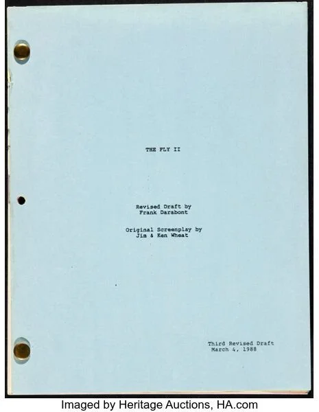 The Fly II (20th Century Fox, 1989)_ Very Fine. Revised Script (109 | Lot #51093 | Heritage Auctions.jpg