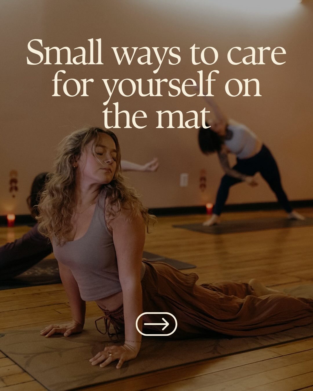 Maybe caring for yourself on the mat is less about doing something perfectly and more about paying attention. 

♡ 
📸: @acbackusphoto