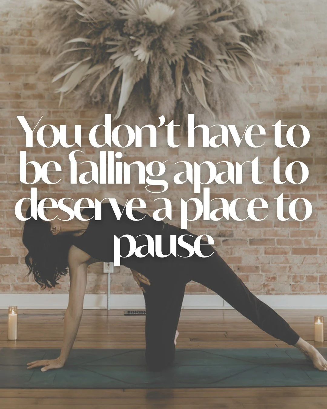 You don't have to wait until you're overwhelmed or running on empty to slow down and give yourself a little time. Sometimes we get so caught up in everything we're responsible for that we forget we're allowed to do things simply because they feel goo