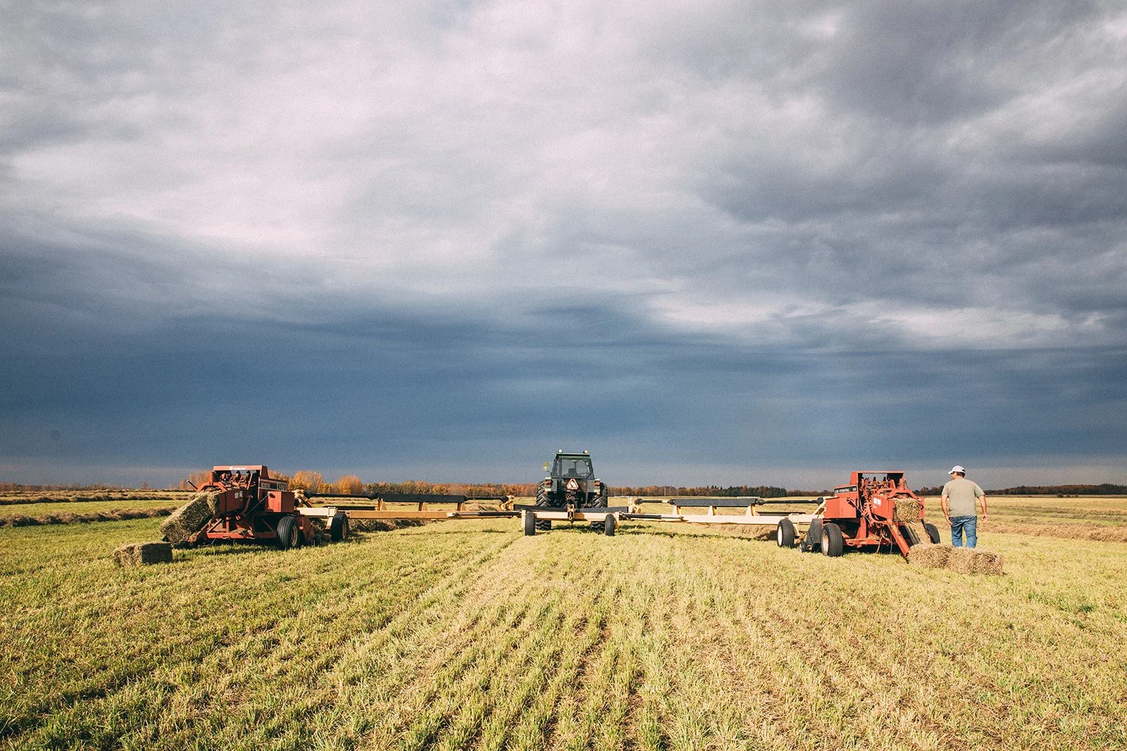 How the Triple Hitch Changed Our Small Square Baling Process Forever
