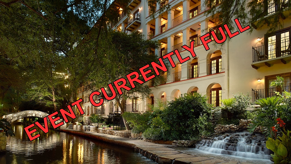 EVENT CURRENTLY FULL - The Omni La Mansion del Rio