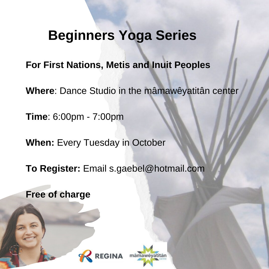 🍂It's back for the month of October!!!⁣🍂​​​​​​​​
⁣​​​​​​​​
Join me every Tuesday!​​​​​​​​
⁣​​​​​​​​
Have you always wanted to try yoga but never felt comfortable walking into a yoga studio? ⁣​​​​​​​​
⁣​​​​​​​​
Do you identitfy as First Nations, Inu