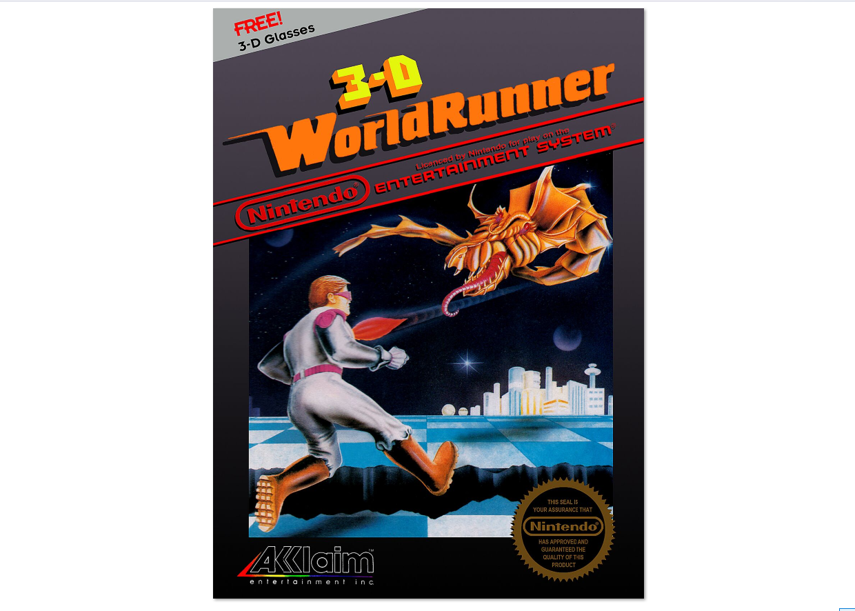#4: 3-D WorldRunner