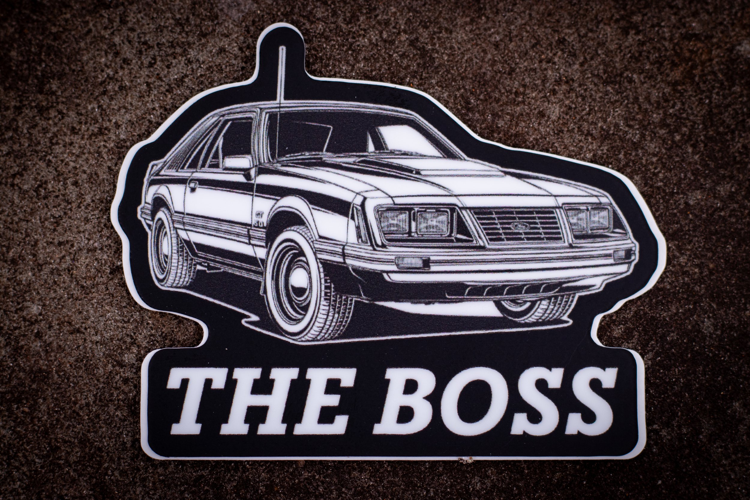 The Boss Die-cut Sticker