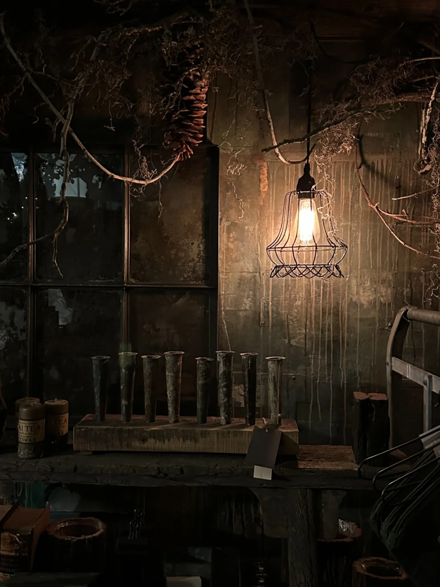 There is something about the light in this space at night that changes the drama of the day into a resting place in my soul. All the ideas that have rushed into my brain throughout the day, begin to rest in the calm and the quite, organizing themselv