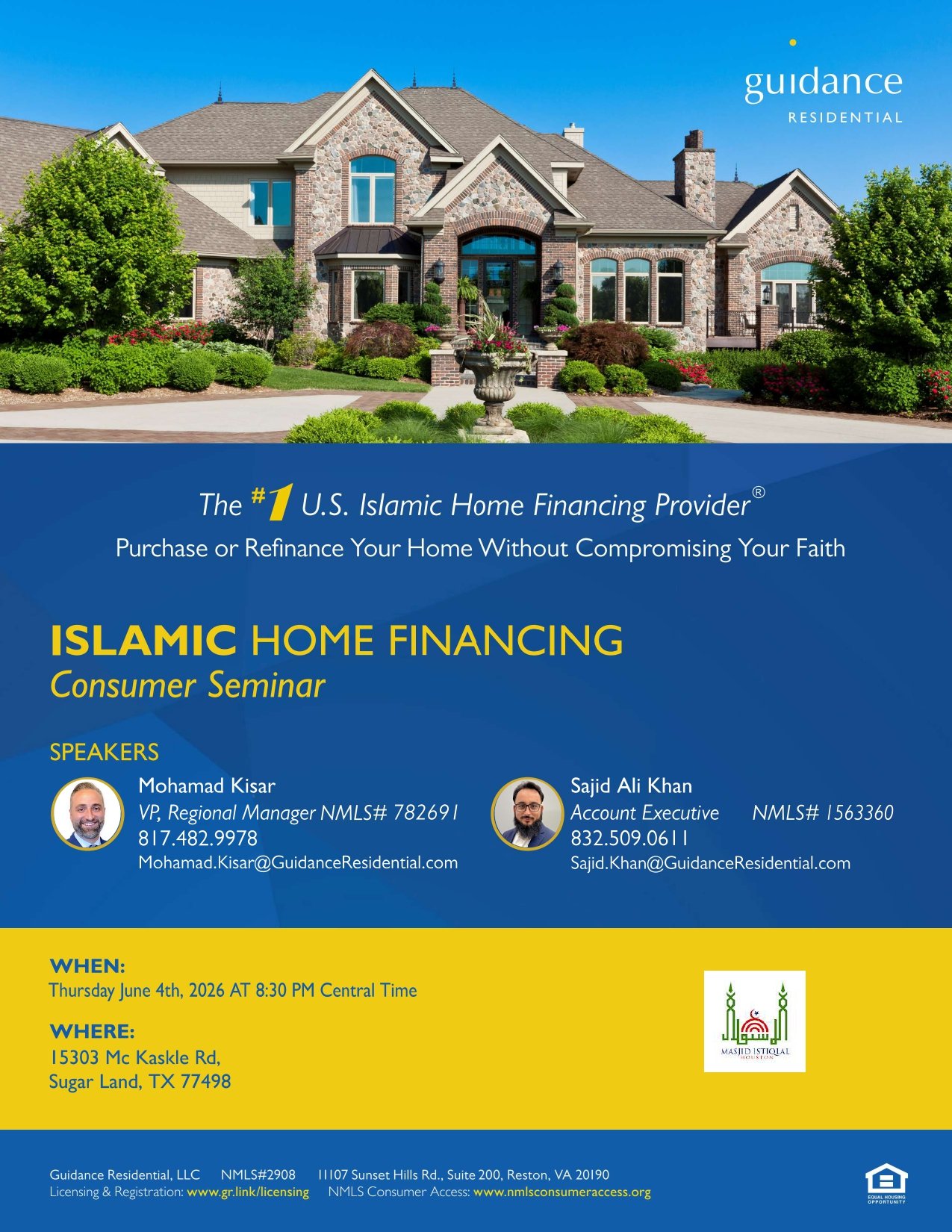 Islamic Home Financing Seminar