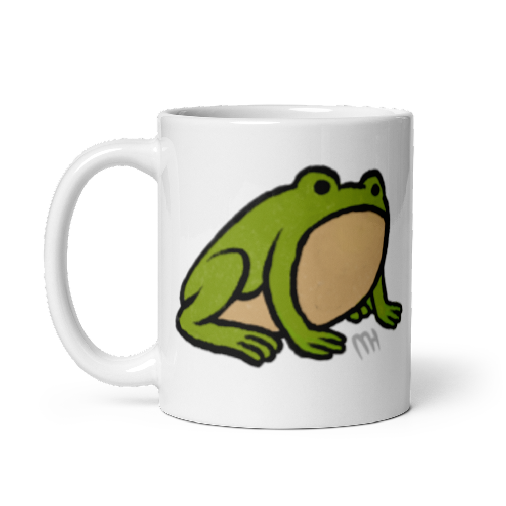 Cute frog cartoon' Travel Mug