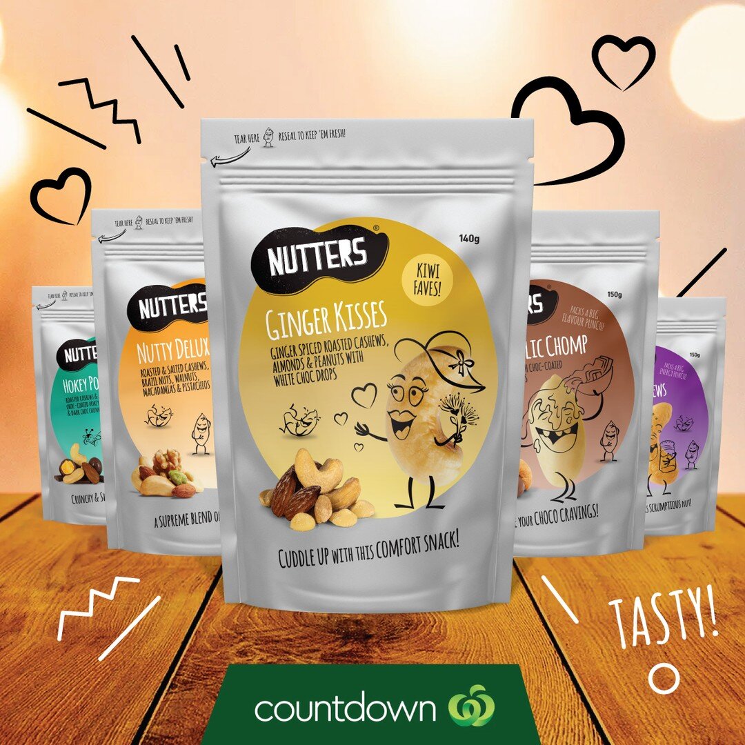 We&rsquo;ve packed our nuts full of great taste to tame your cravings! So good you&rsquo;ll want to eat&rsquo;em by the handful. Oh, and if you&rsquo;ve scoffed your entire supply of NUTTERS, then now is a great time to get on down to your local @Cou