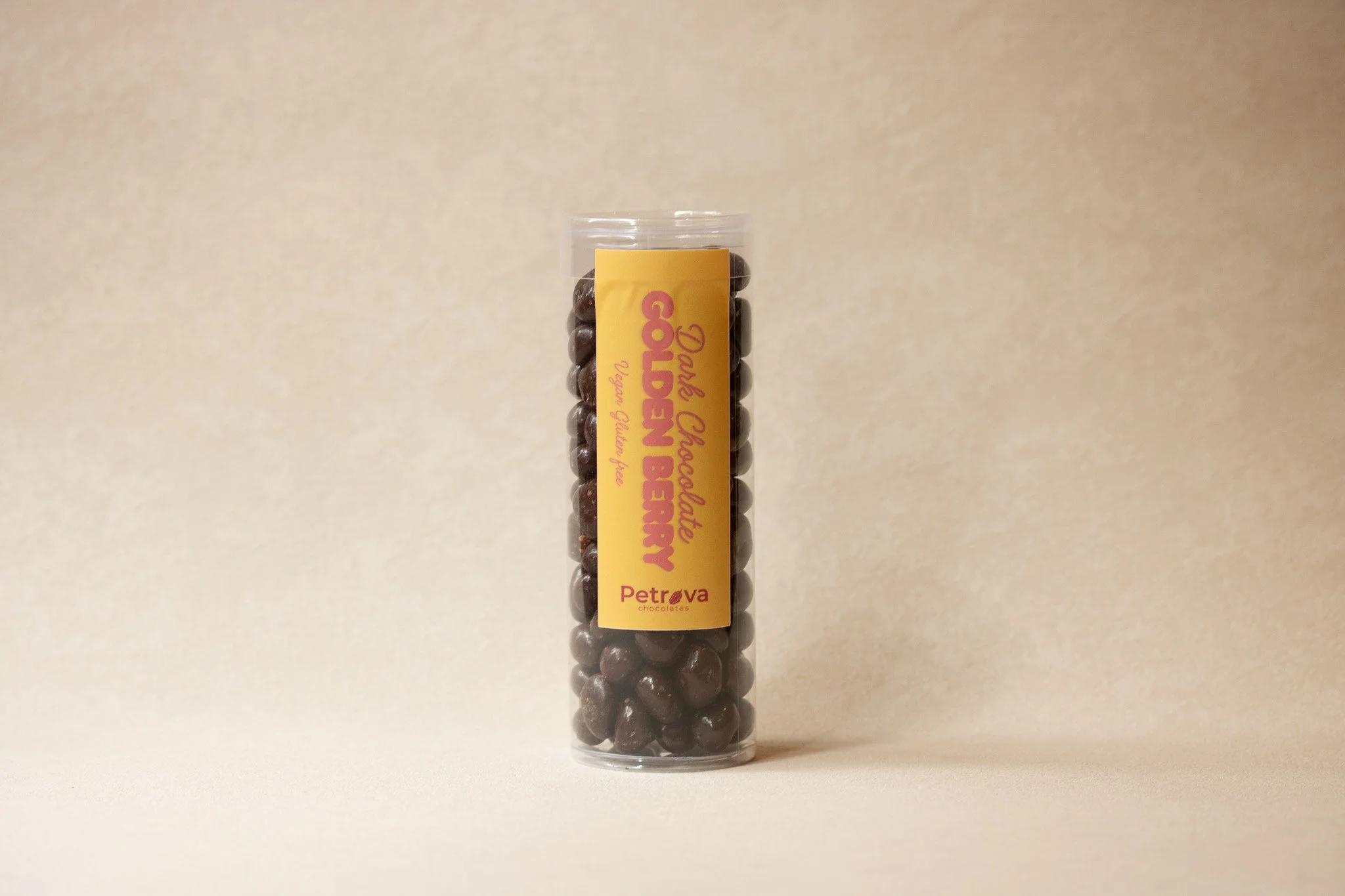 Dark chocolate covered Golden Berries