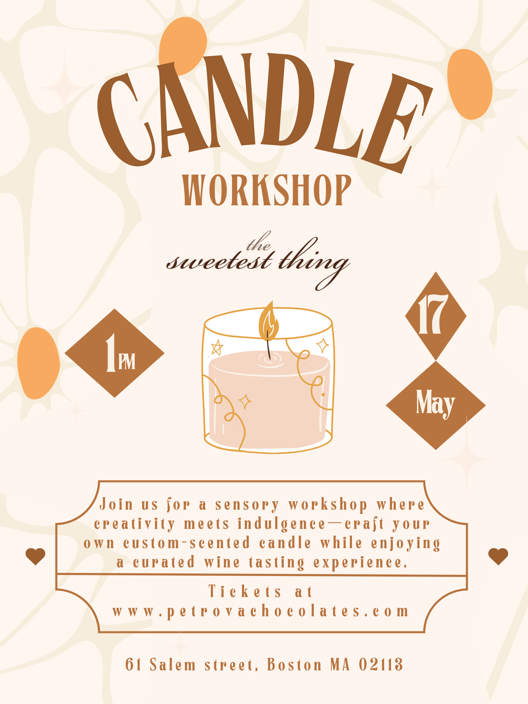 Candle making workshop