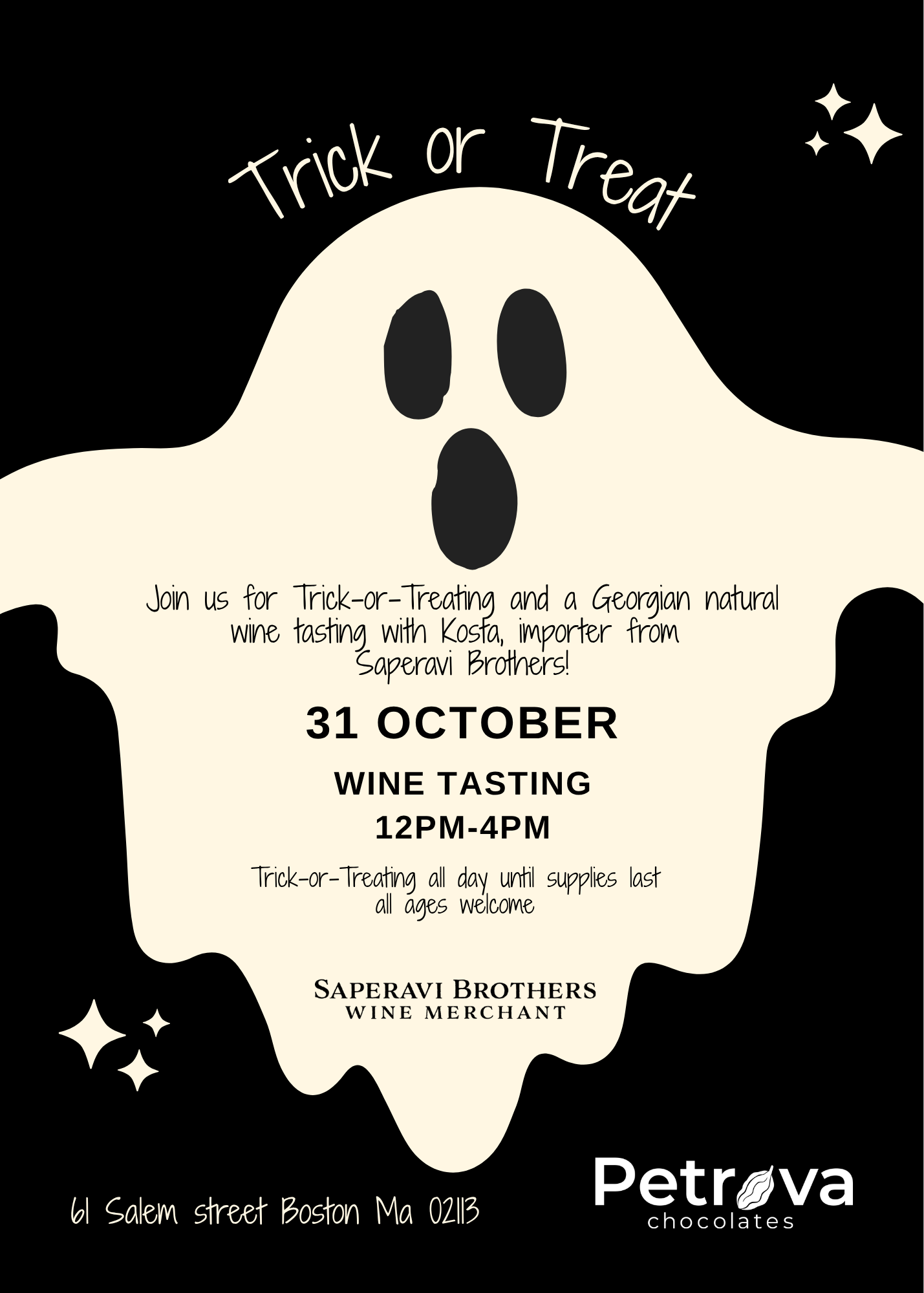 Trick or Treat ...and wine