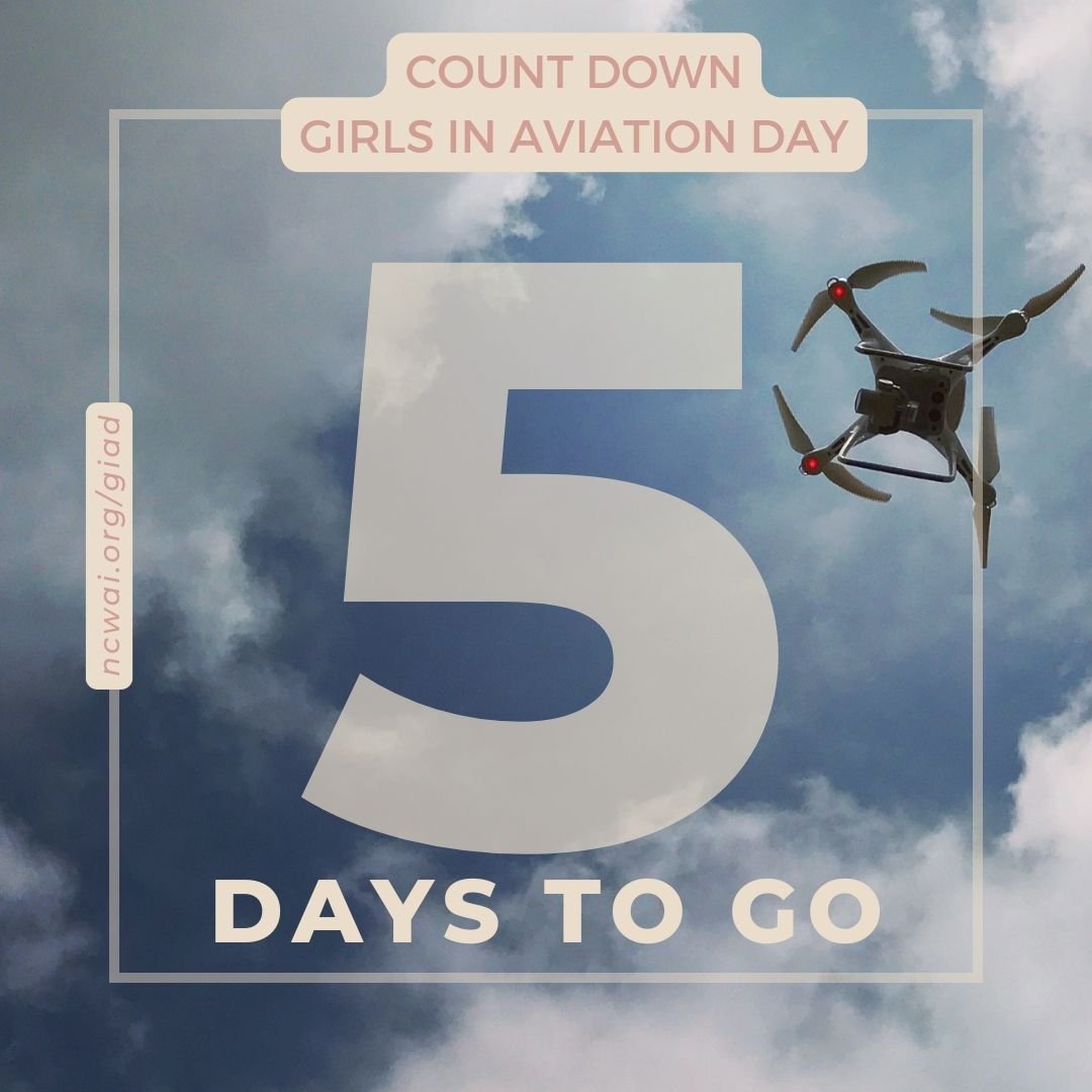 🌈 Only 5 days left! 🌈
Get ready for an exciting day filled with aviation activities! Don&rsquo;t miss out on this opportunity to explore the sky-high possibilities!
🛫 Register today at ncwai.org/giad!
#GirlsInAviationDay #AviationAdventure #GIAD24