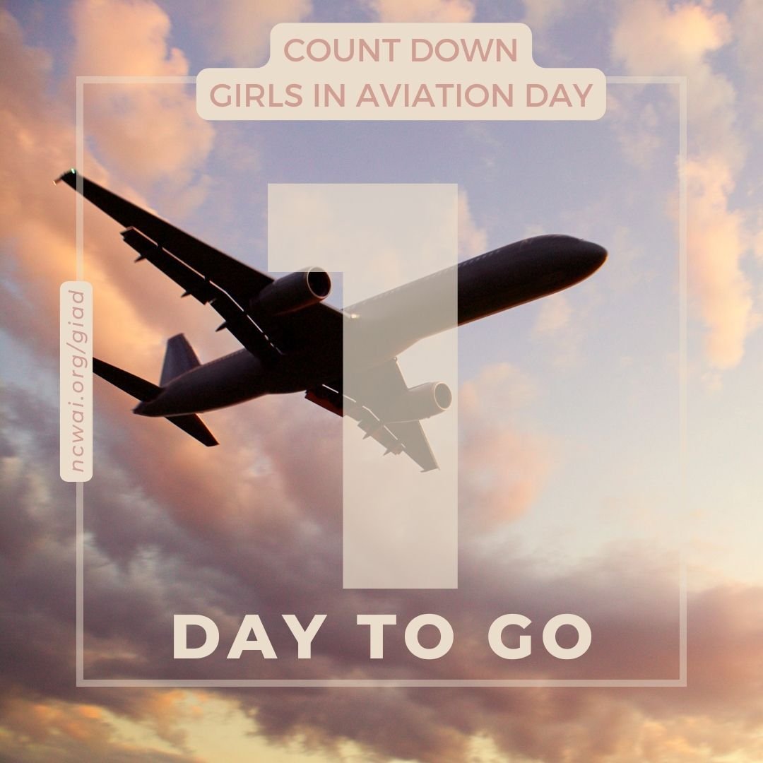 🎉 Tomorrow&rsquo;s the big day! 🎉
Join us at the Sullenberger Aviation Museum from 11 AM to 2 PM for Girls in Aviation Day! It&rsquo;s going to be an amazing celebration of aviation and empowerment!
🚀 Last chance to register: ncwai.org/giad!
#Girl