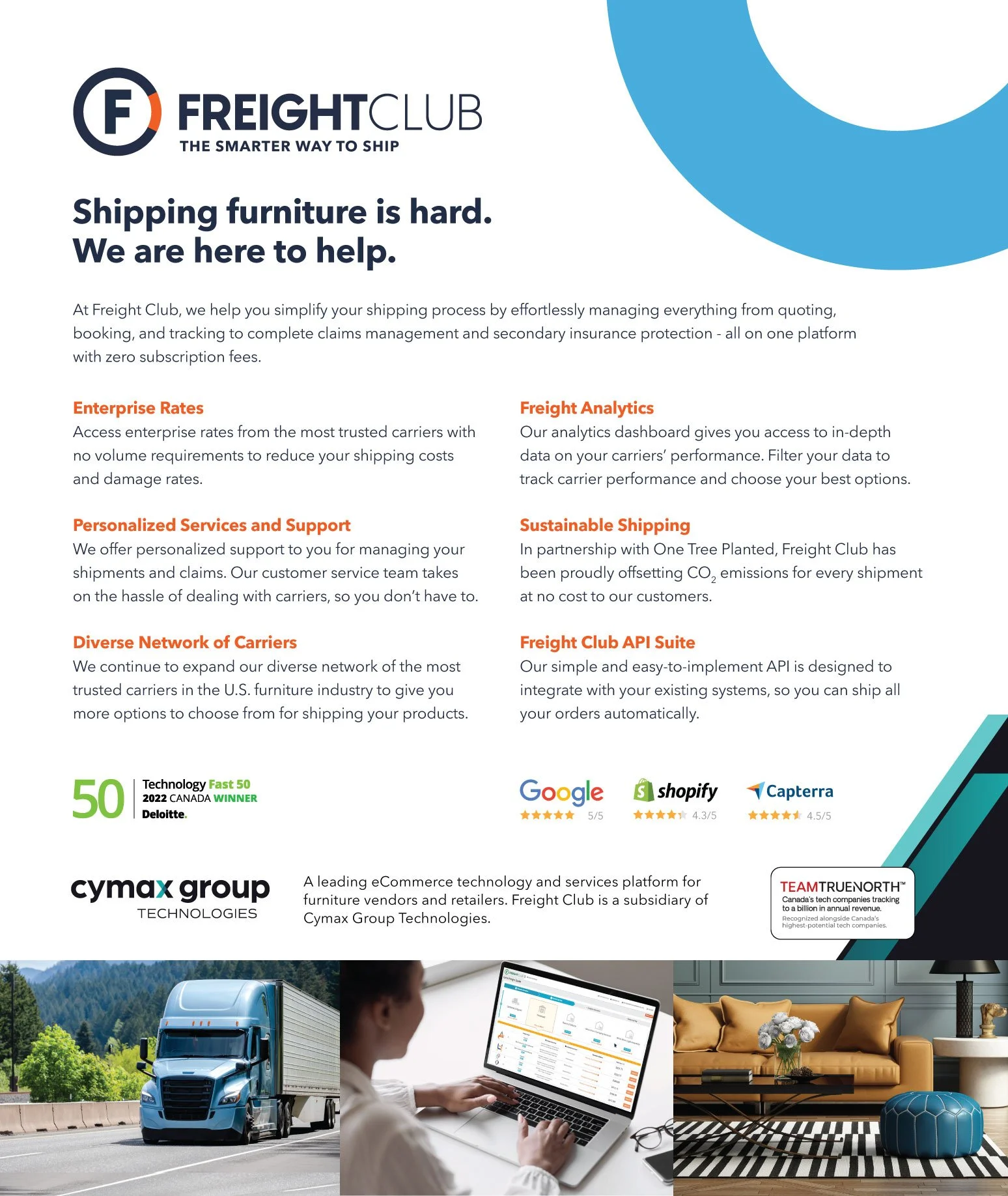 Freight Club one pager