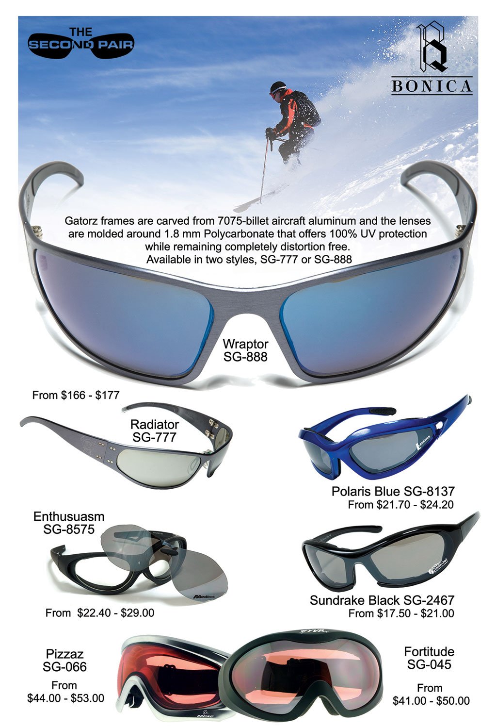 Bonica promotional flyer