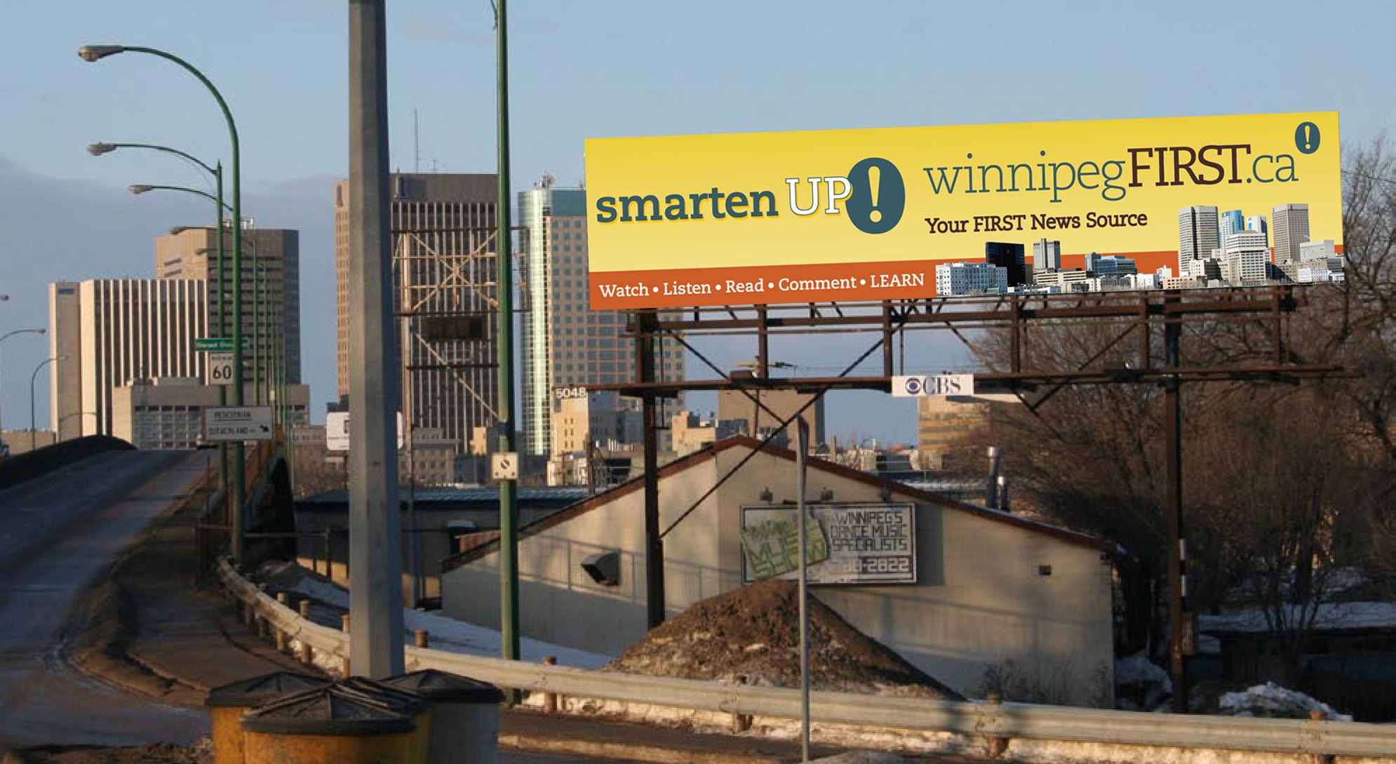 WinnipegFIRST.ca billboard