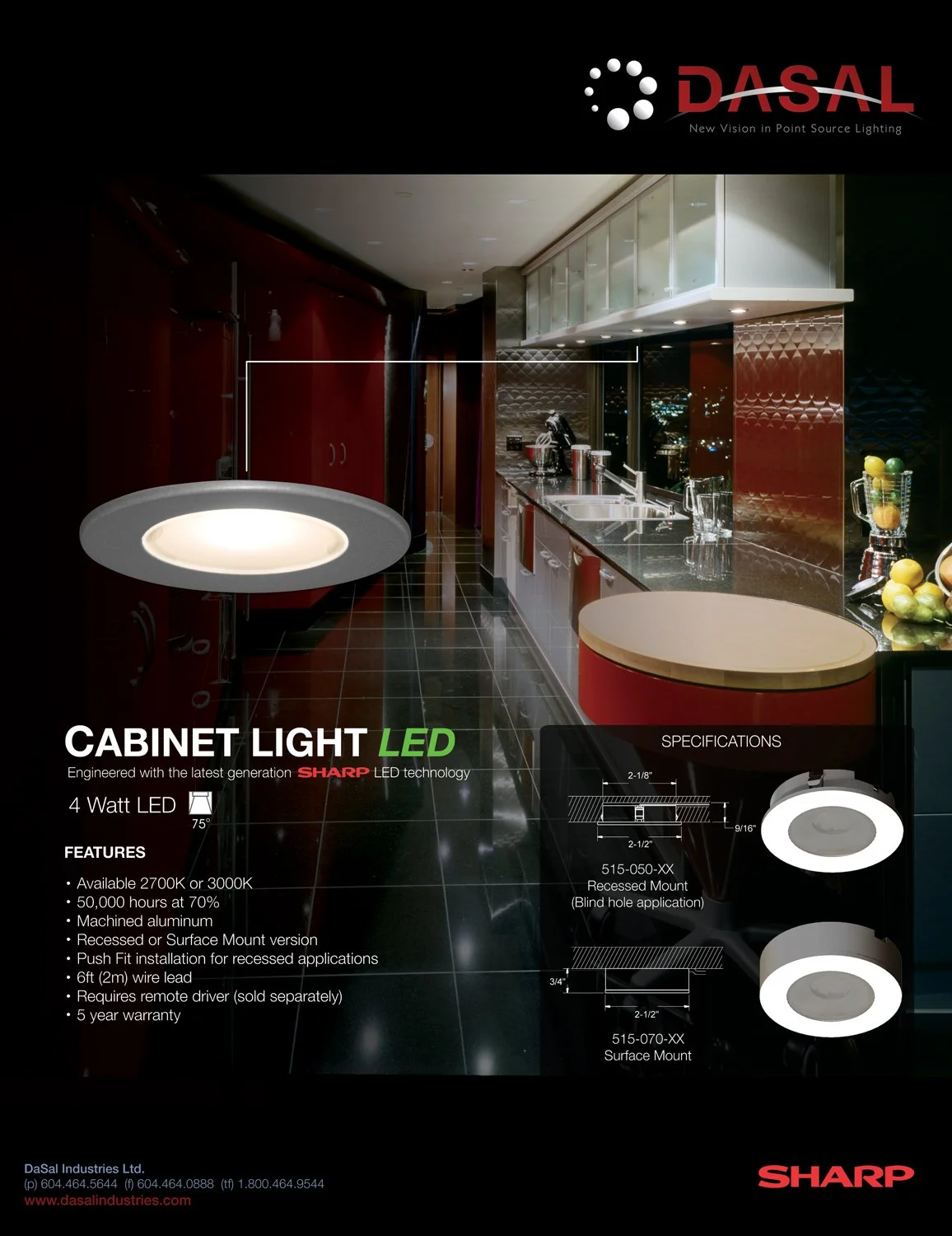 Dasal Lighting full page ad