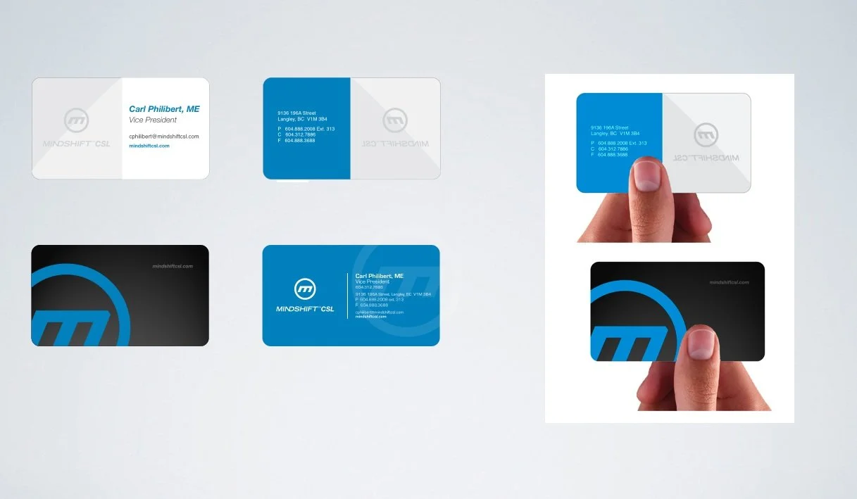 Mindshift CSL business card mockup