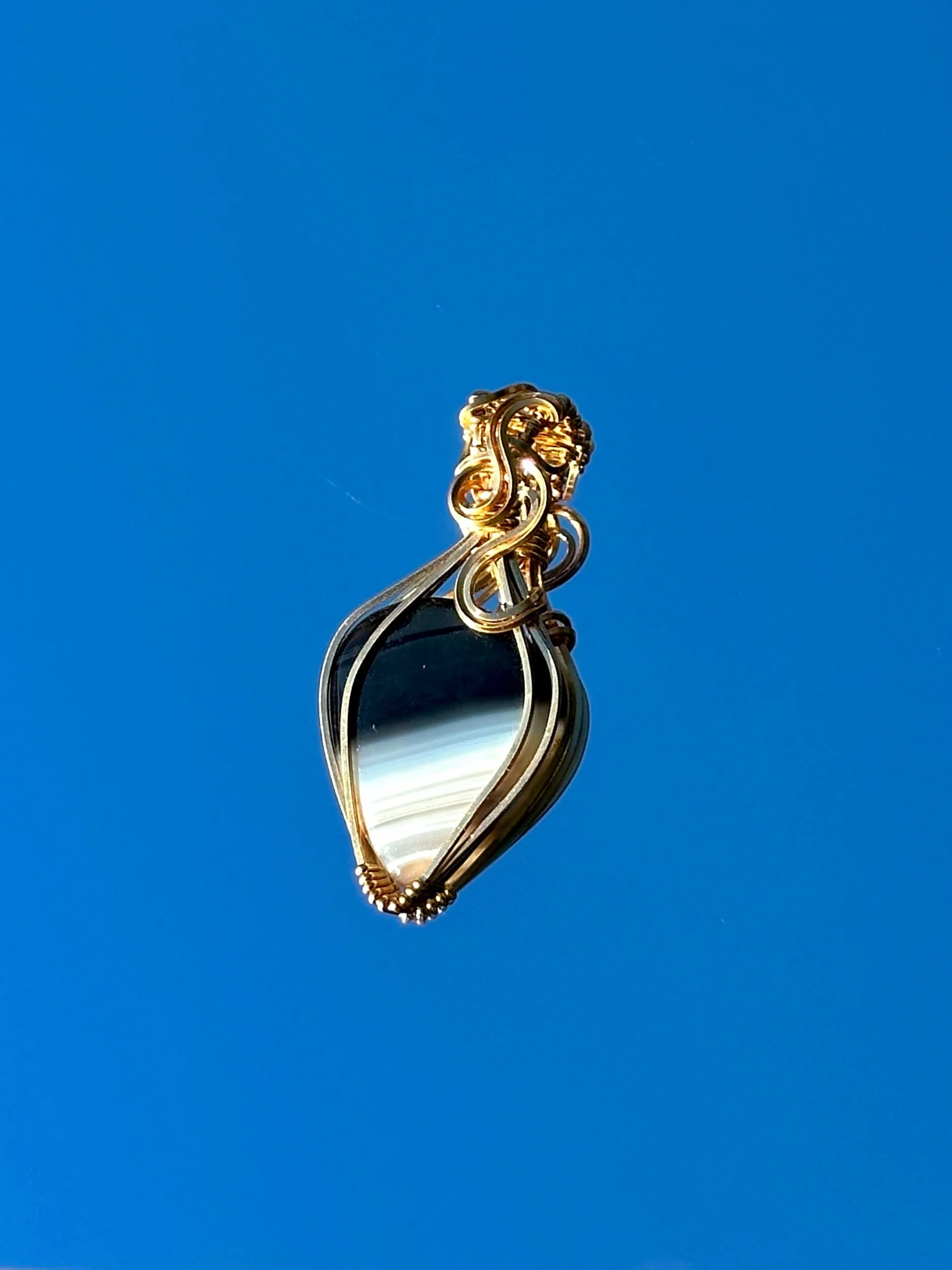 Botswana Agate Classic | Gold