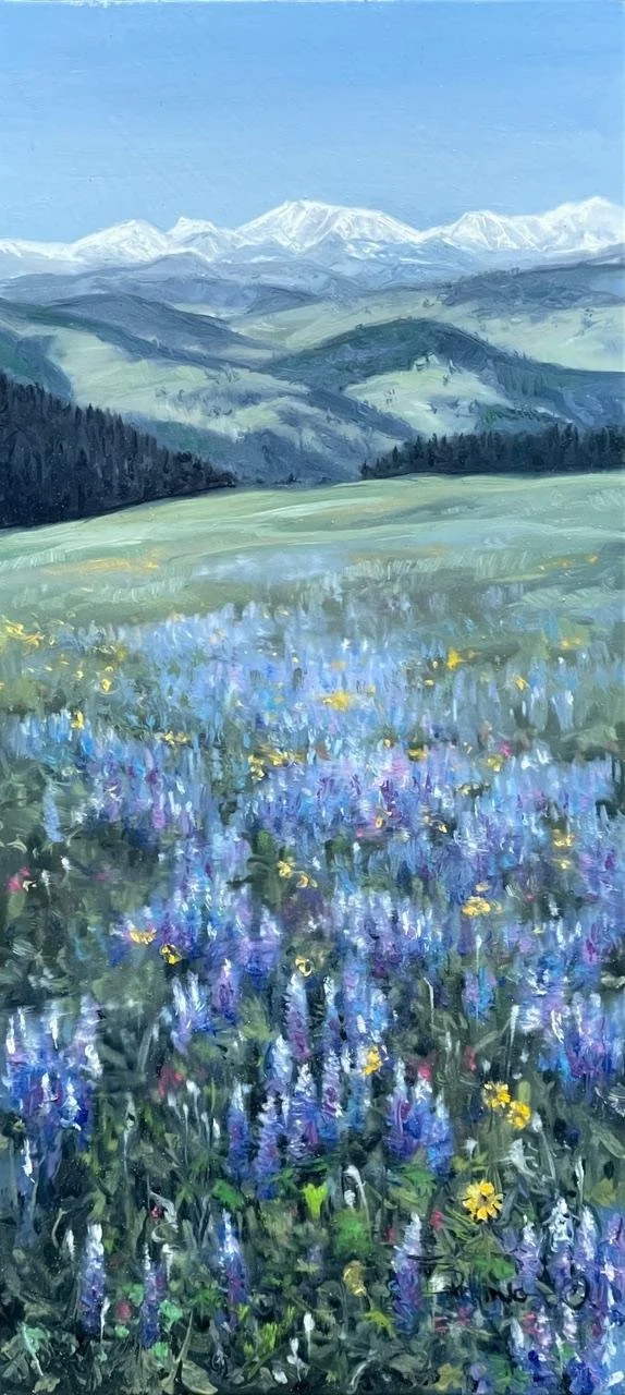 Grand Valleys  10”x4.5”  Oil