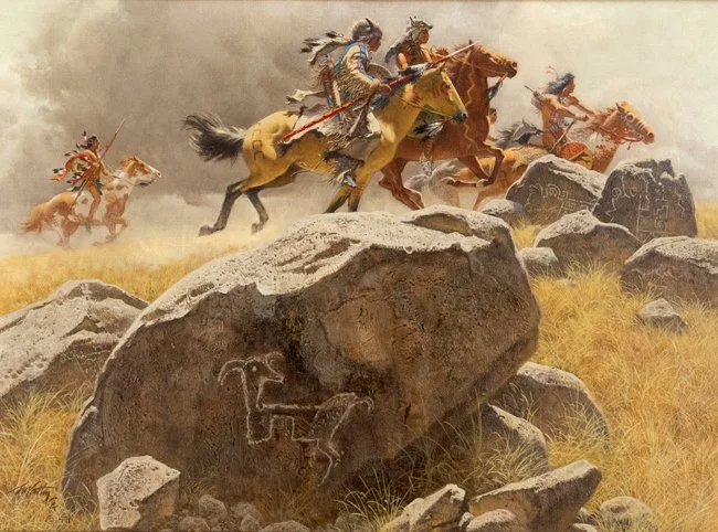 IN THE PATH OF THE ANCIENT HUNTERS