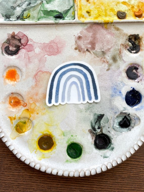 Watercolor Sticker Cincinnati Artist