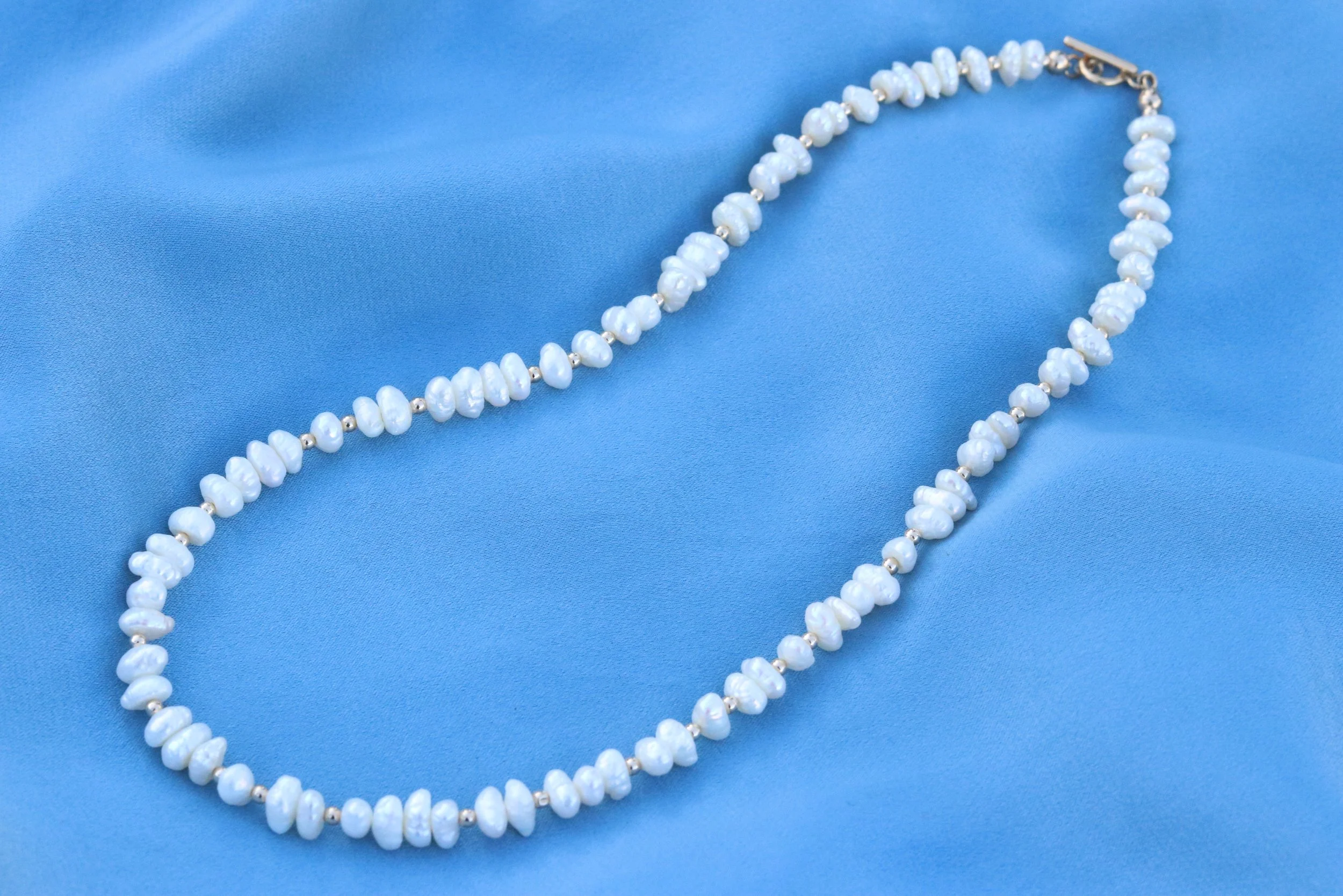Keshi Pearl Necklace