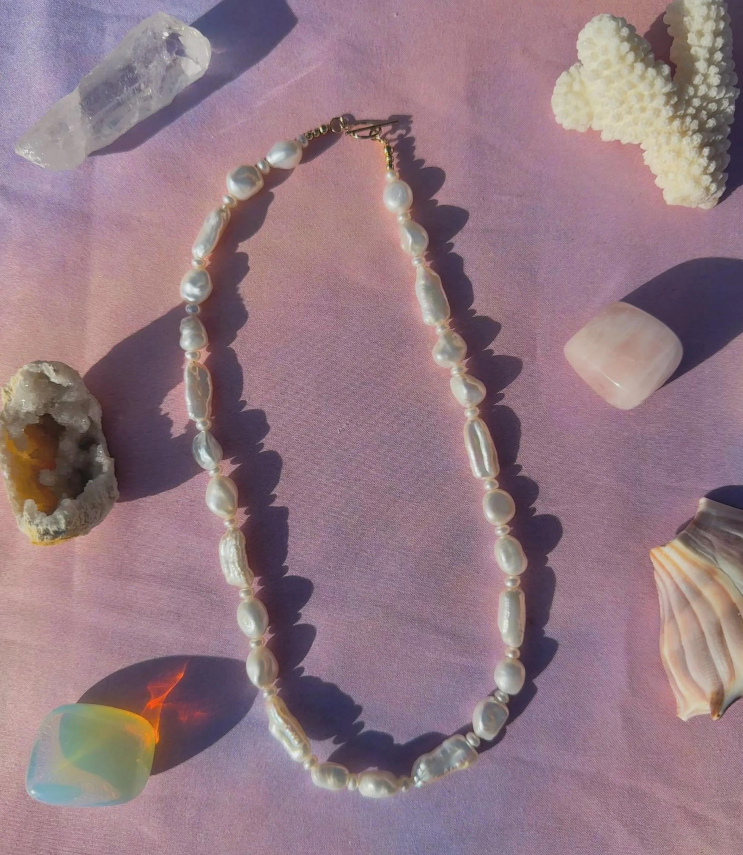 Angelic Pearl Necklace