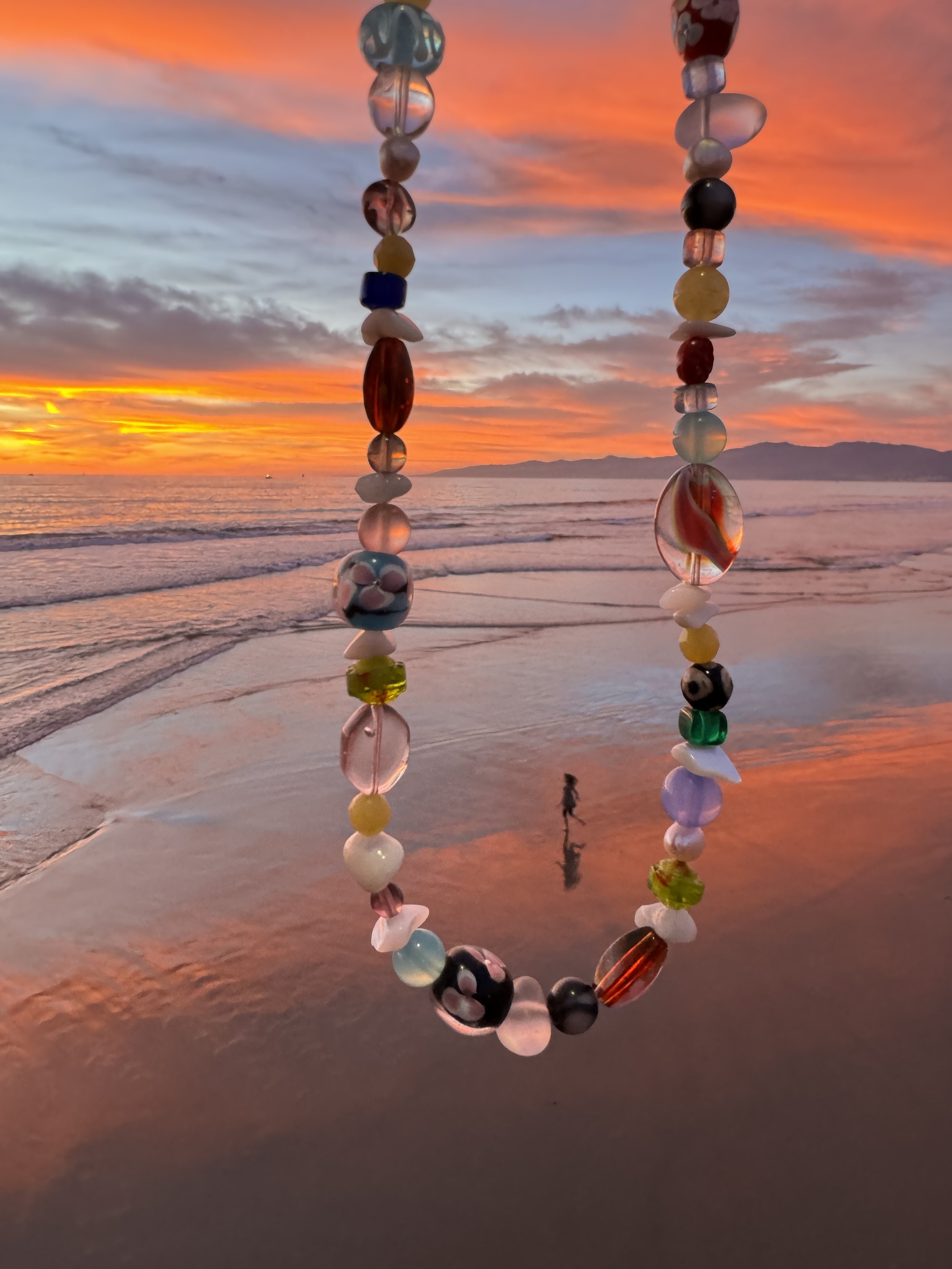 Retro Glass Bead | One of One | Necklace