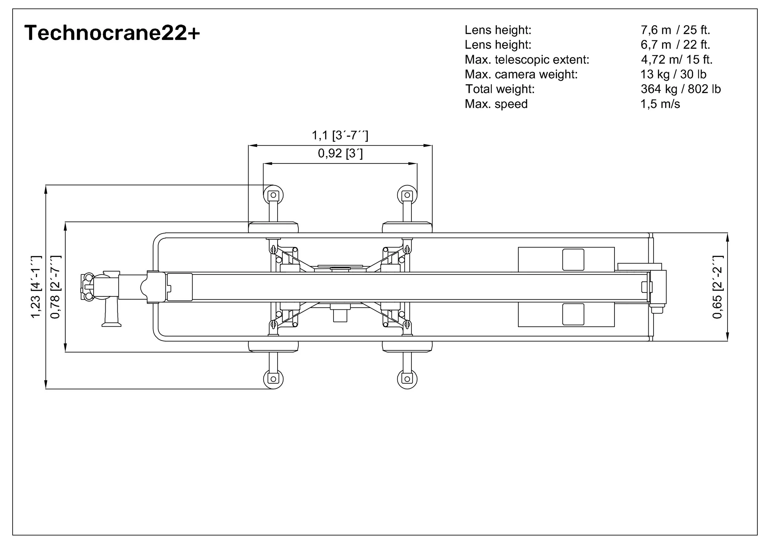 technocrat width for easy access through standard doorways