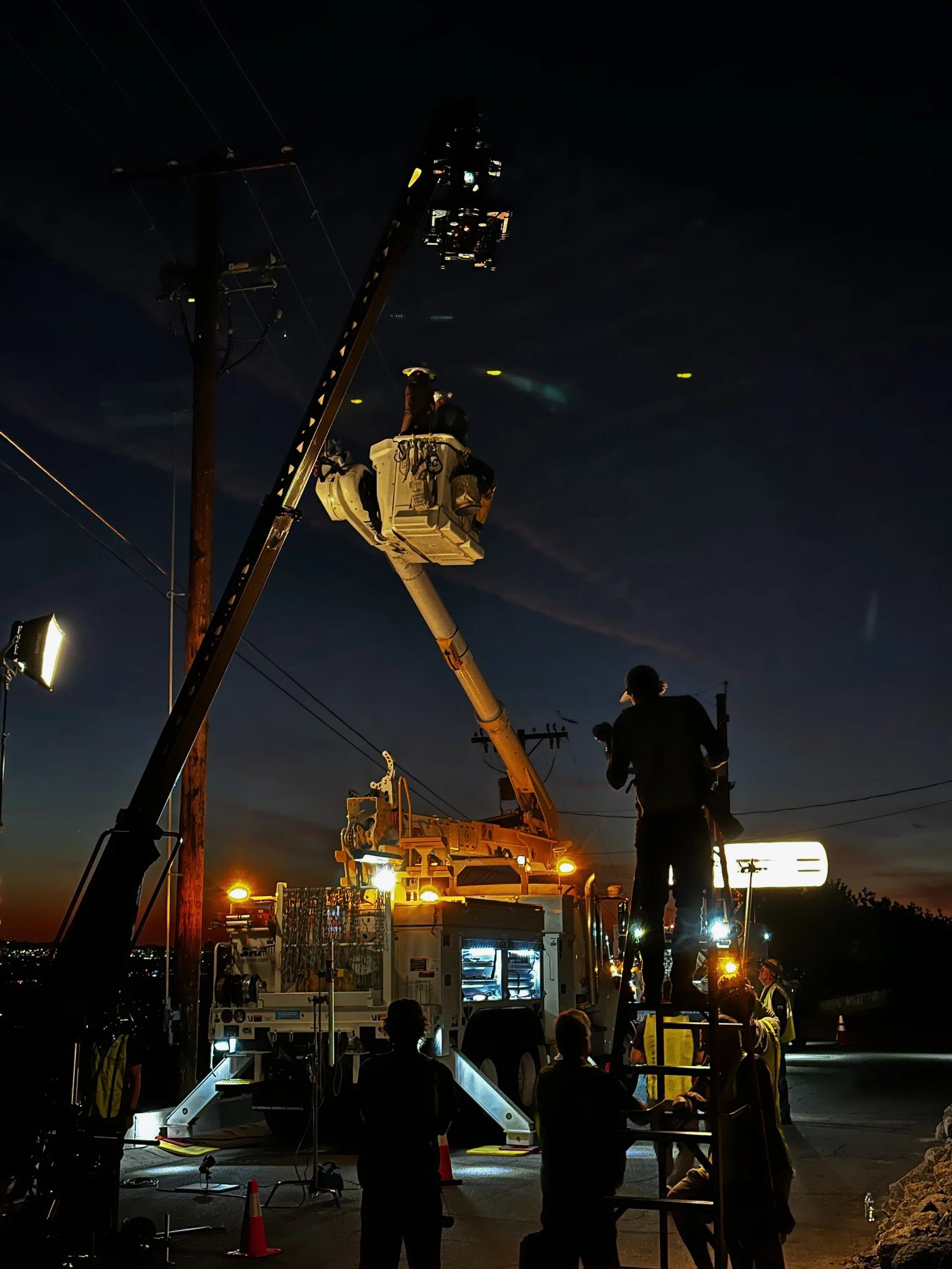 Technocrane supertechno rental and operator las vegas for SRP commercial .JPG