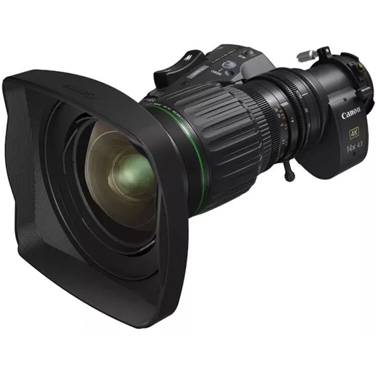 broadcast 14x 12x wide angle lens for rent in las vegas