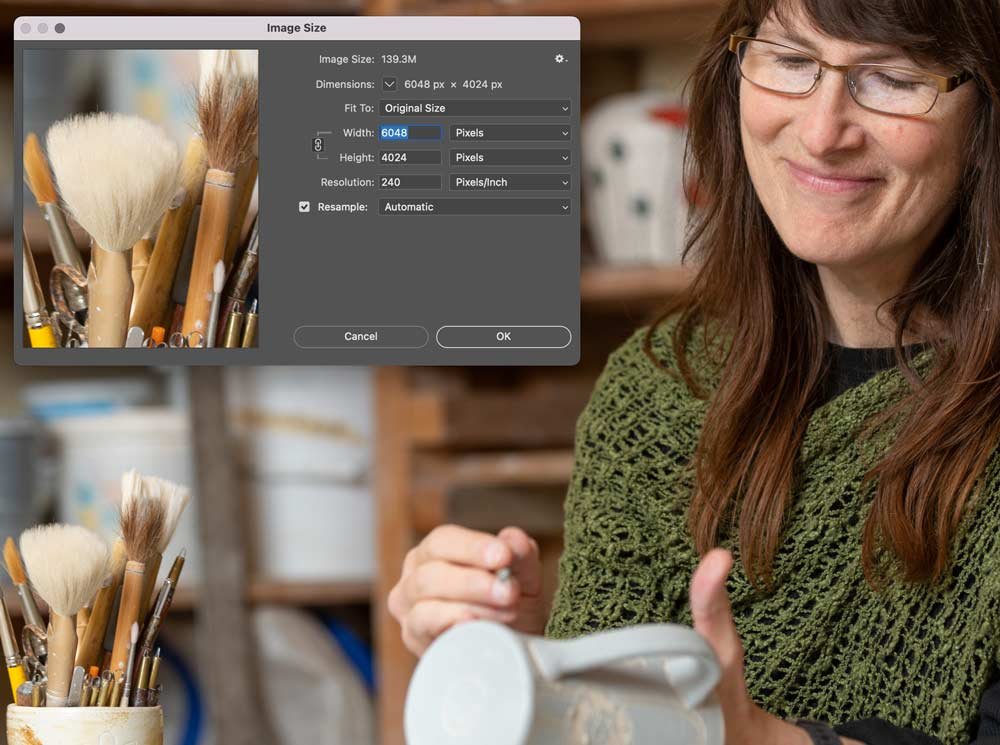 Understanding digital image terminology: file size, pixel dimensions, resolution, file formats, quality and compression.