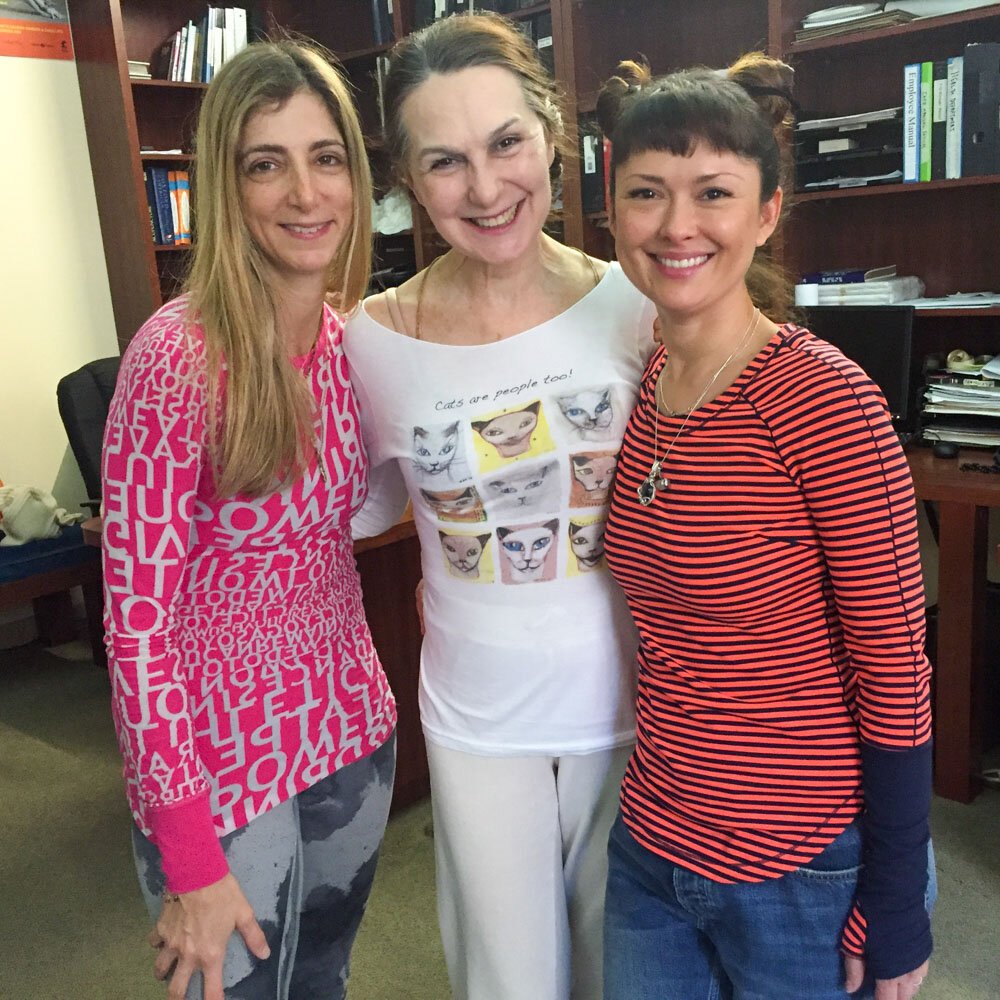 Rima Rani Rabbath, Sharon Gannon and Giselle Mari