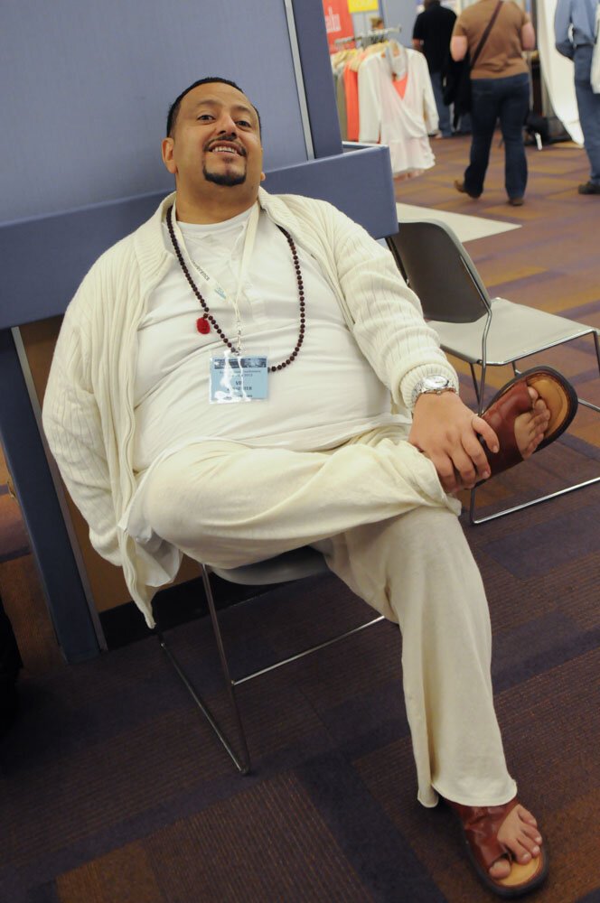 Carlos at the 2012 Yoga Journal Conference in NYC