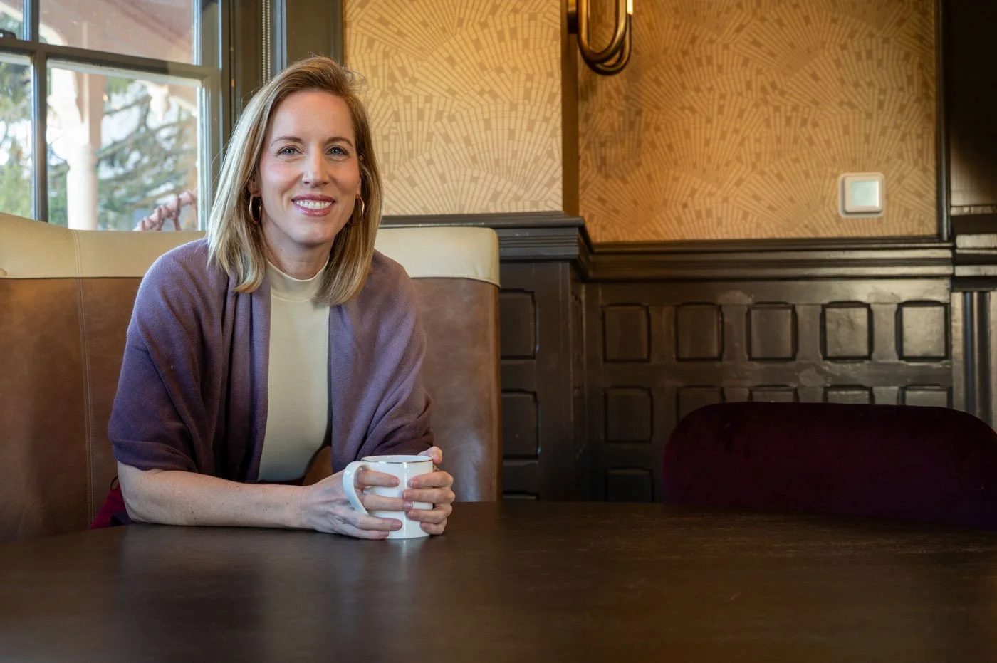 Wellness branding portrait of Elizabeth in Asheville