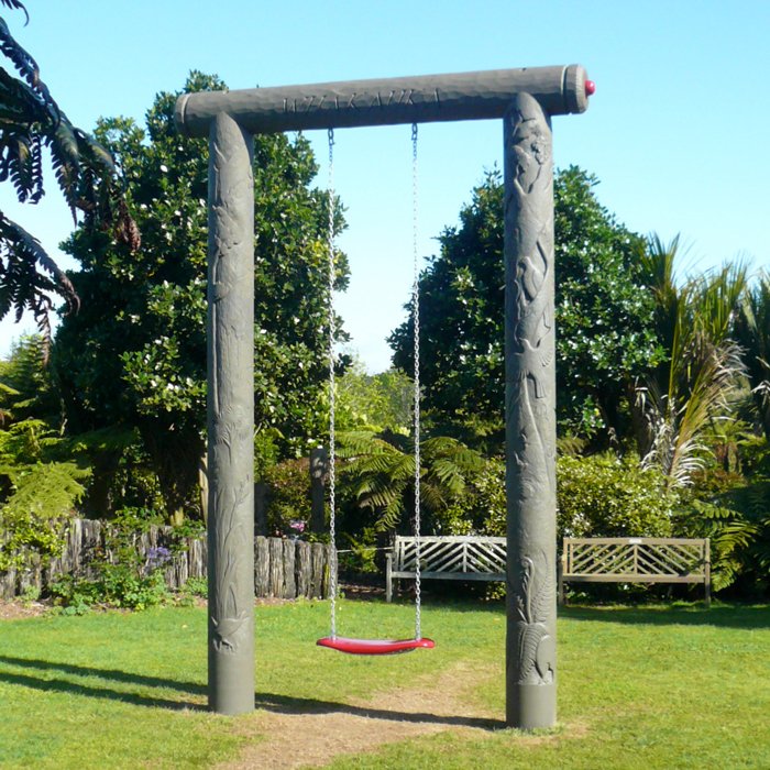 Bryan Verey, Swing, radiata pine, 2700mm x 4000mm