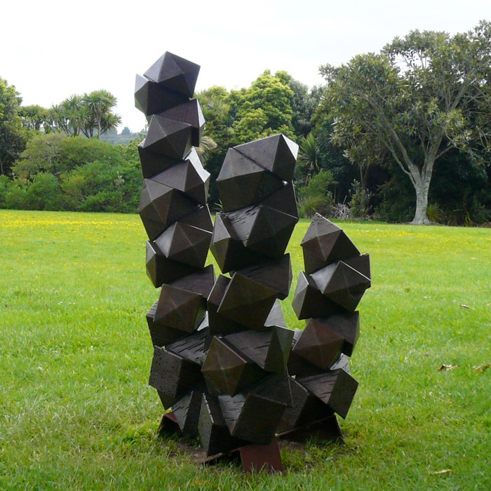 Todd Butterworth, Wedge, Skew, Splice, bronze, 1500mm x 1200mm x 1200mm
