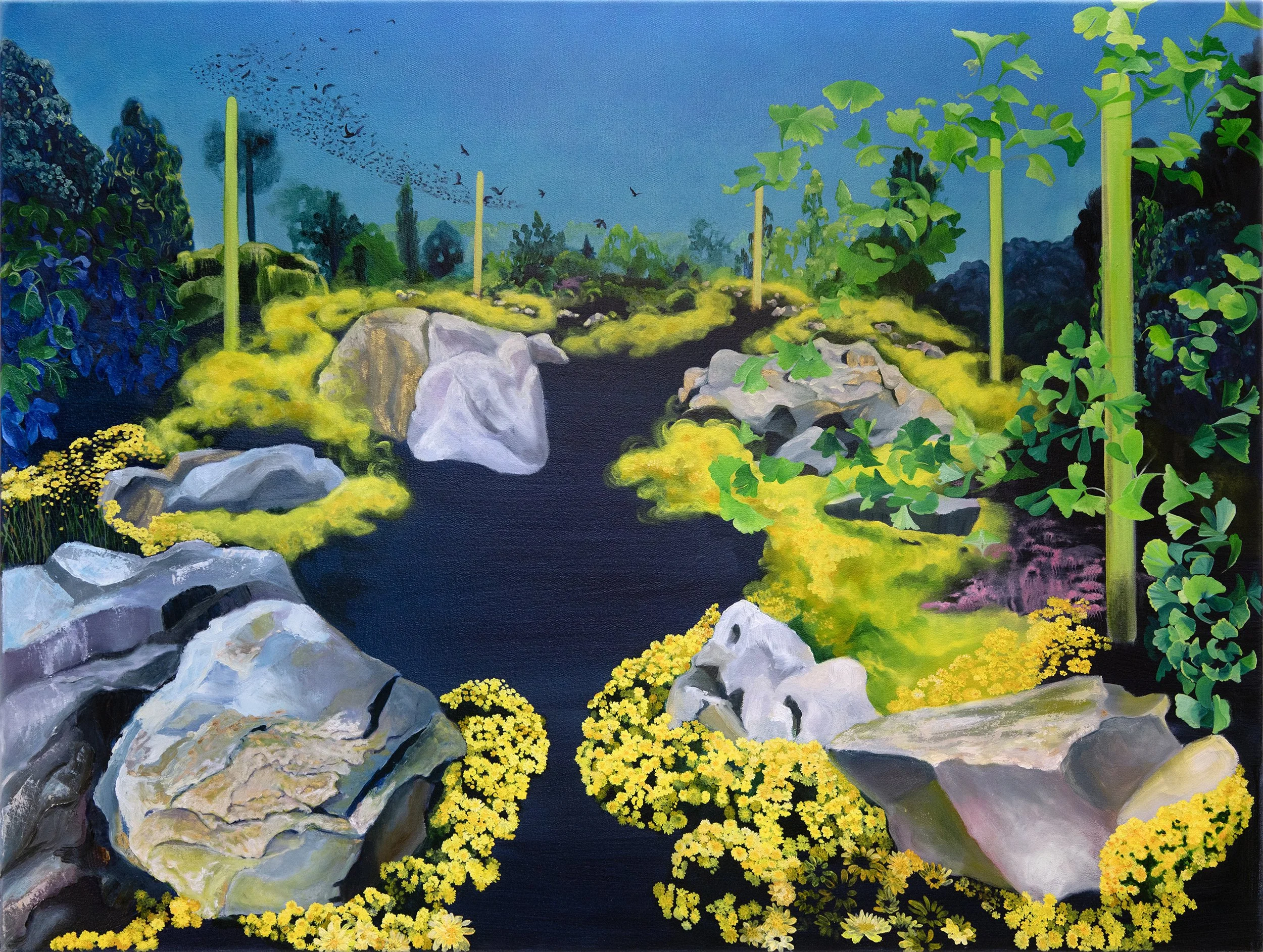 DCapparelli, Traveled Inside Birds, 36%22x48%22.jpeg