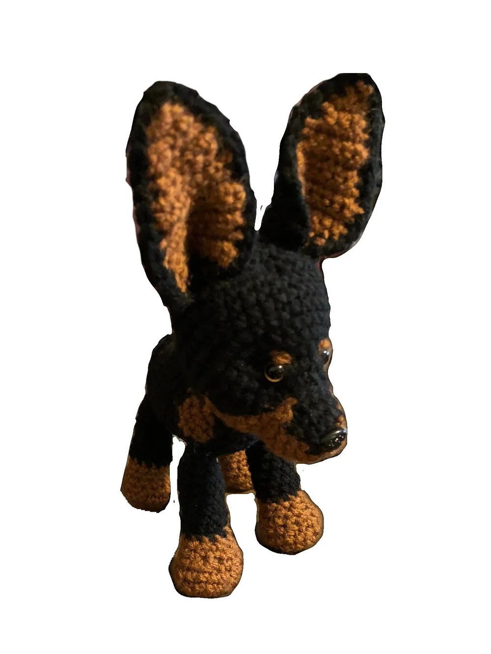 Stuff Min Pin Brown Miniature Pinscher Stuffed Animal