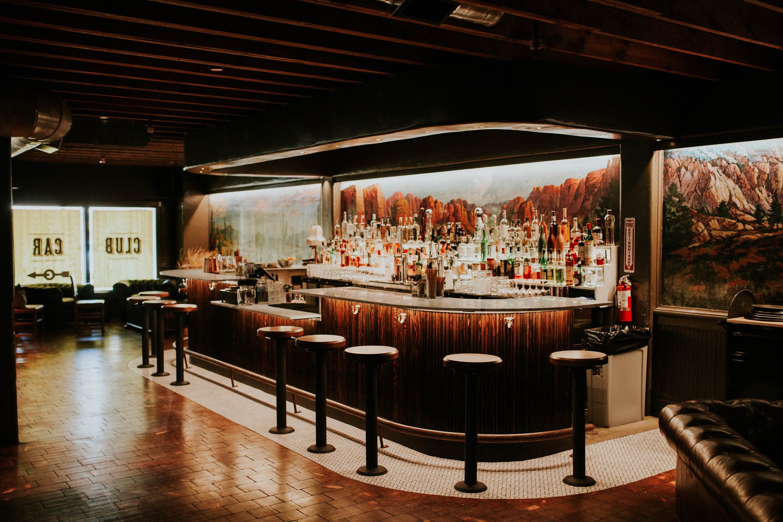 Club Car Bar Templeton Cocktail Bar — Templeton Mercantile
