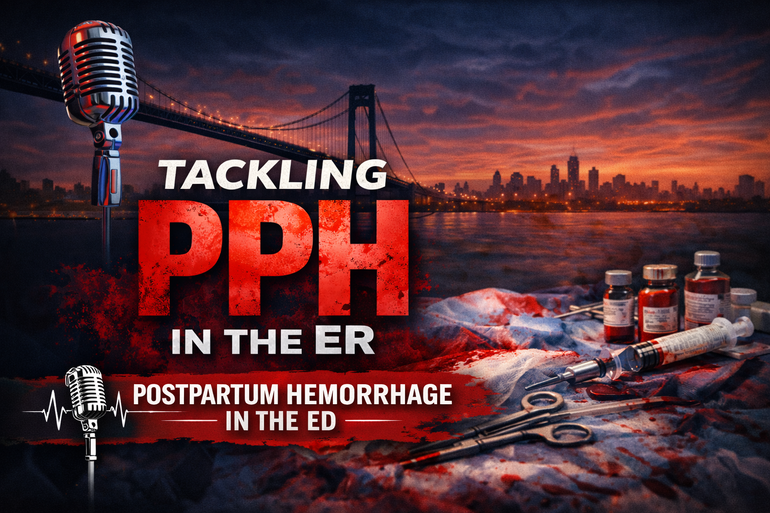 Episode 36: Tackling Postpartum Hemorrhage in the ER Featuring Dr. Shorok Hassan, Dr. Danielle Langan, &amp; Annie Taffaro MS4&nbsp;