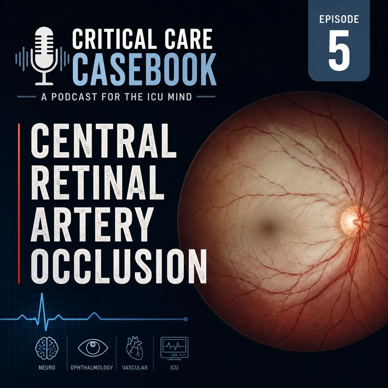 Critical Care Casebook Episode 5: Central retinal artery occlusion