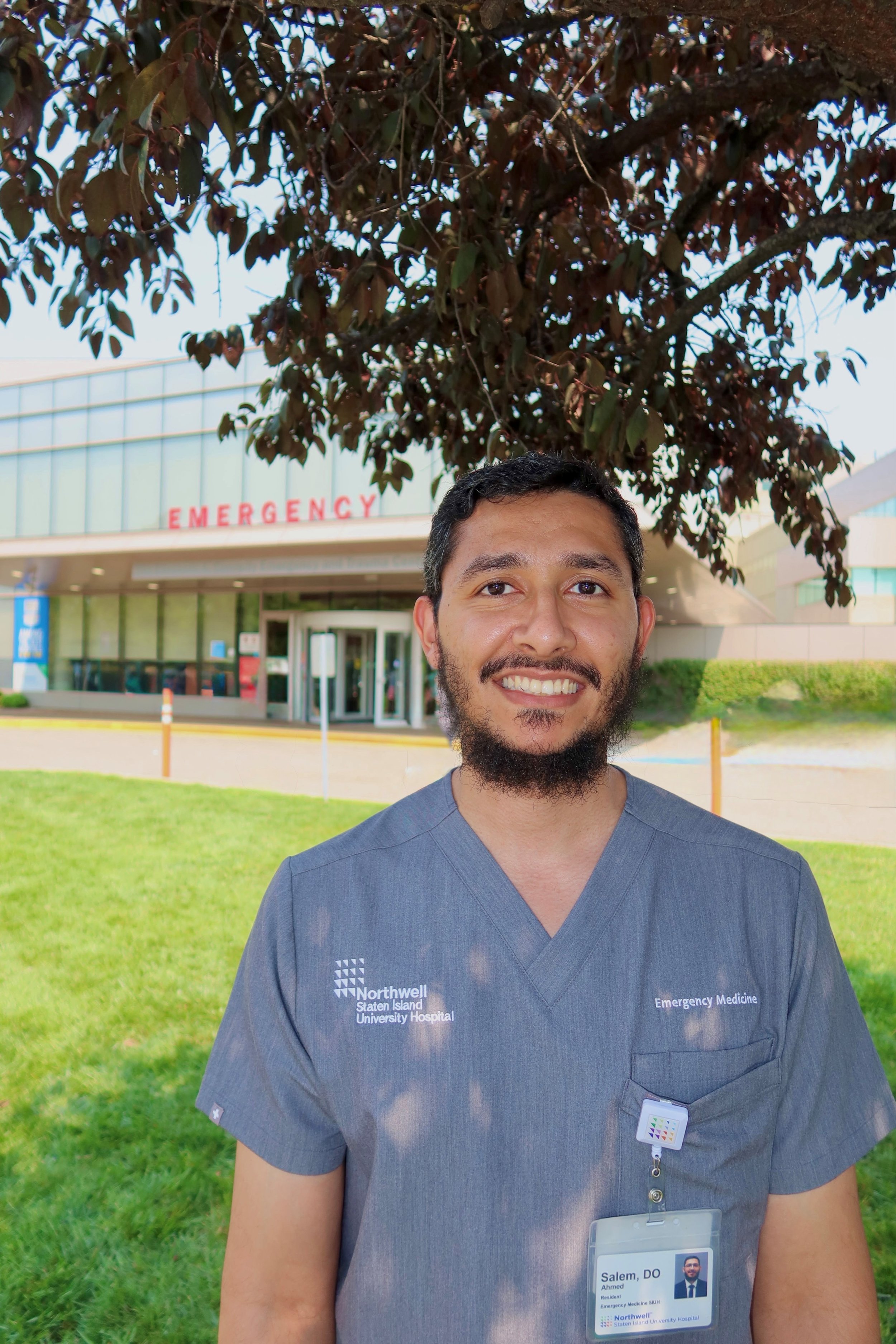   Ahmed Salem, DO  
 
  Hometown:  Brooklyn, NY 
  Undergraduate:   CUNY New York City College of Technology  
  Medical school:   NYITCOM  
  Hobbies:   Table tennis, hiking, poetry, and board games 
  Interesting Past Life:   Before medical school,