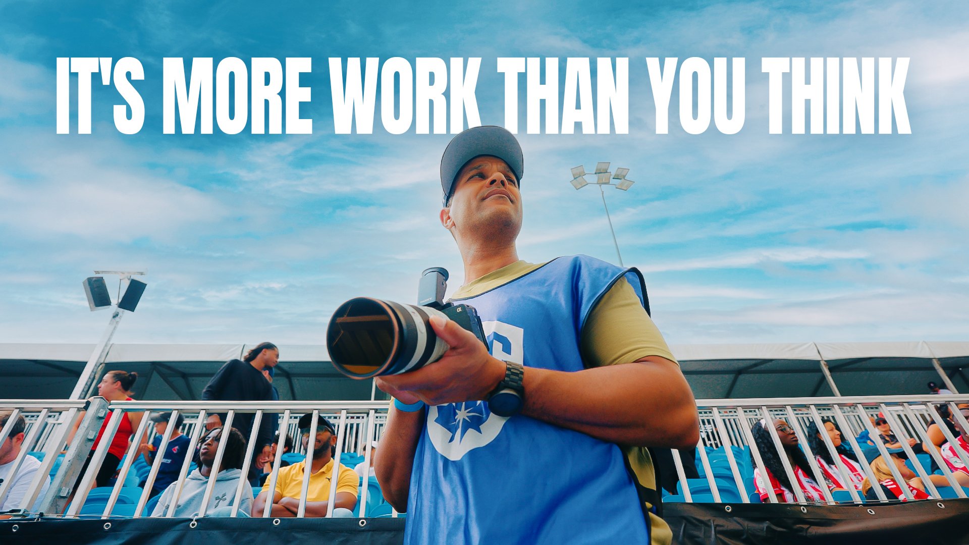 What a day as a sports videographer ACTUALLY looks like