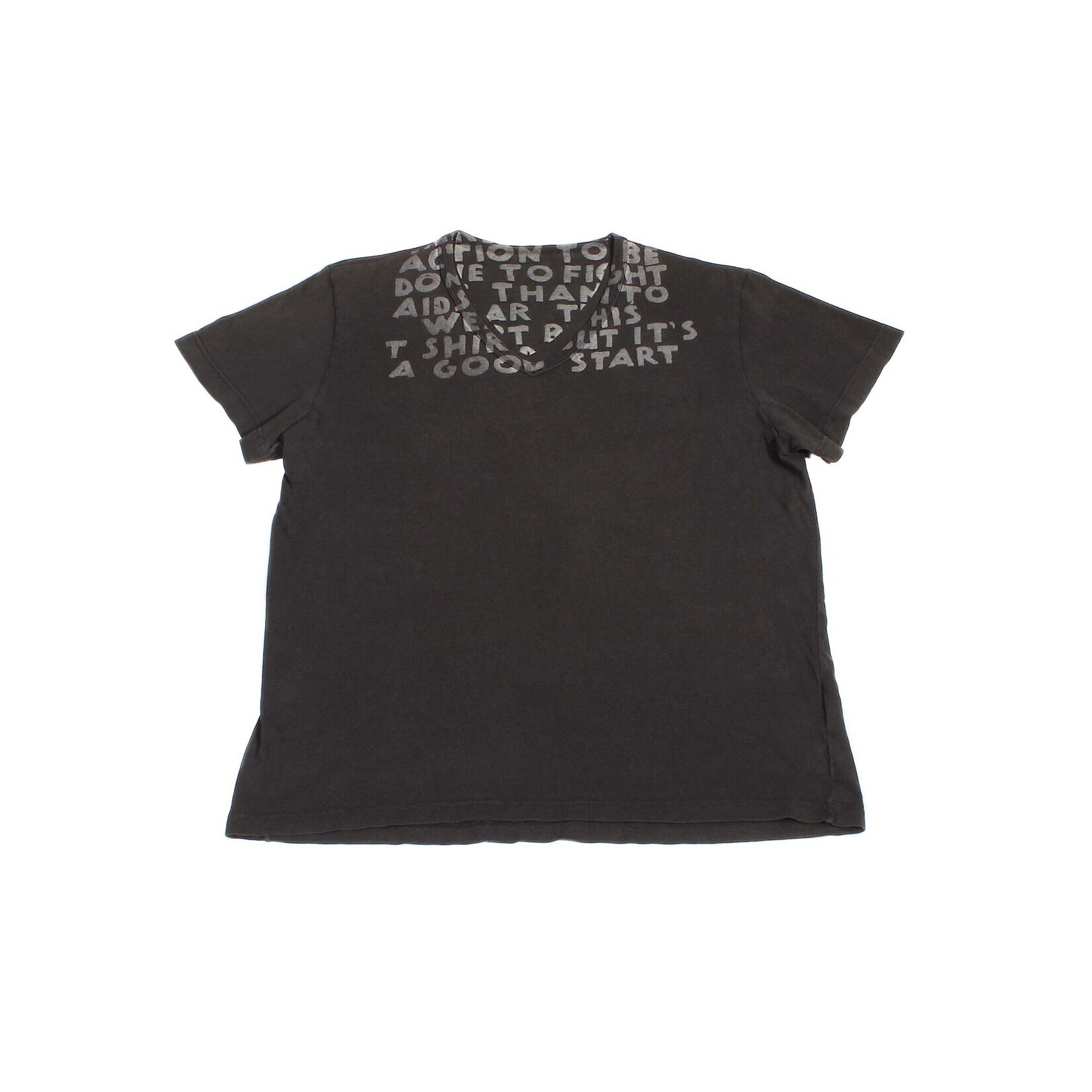 黒1枚　Maison Margiela AIDS T-Shirt S